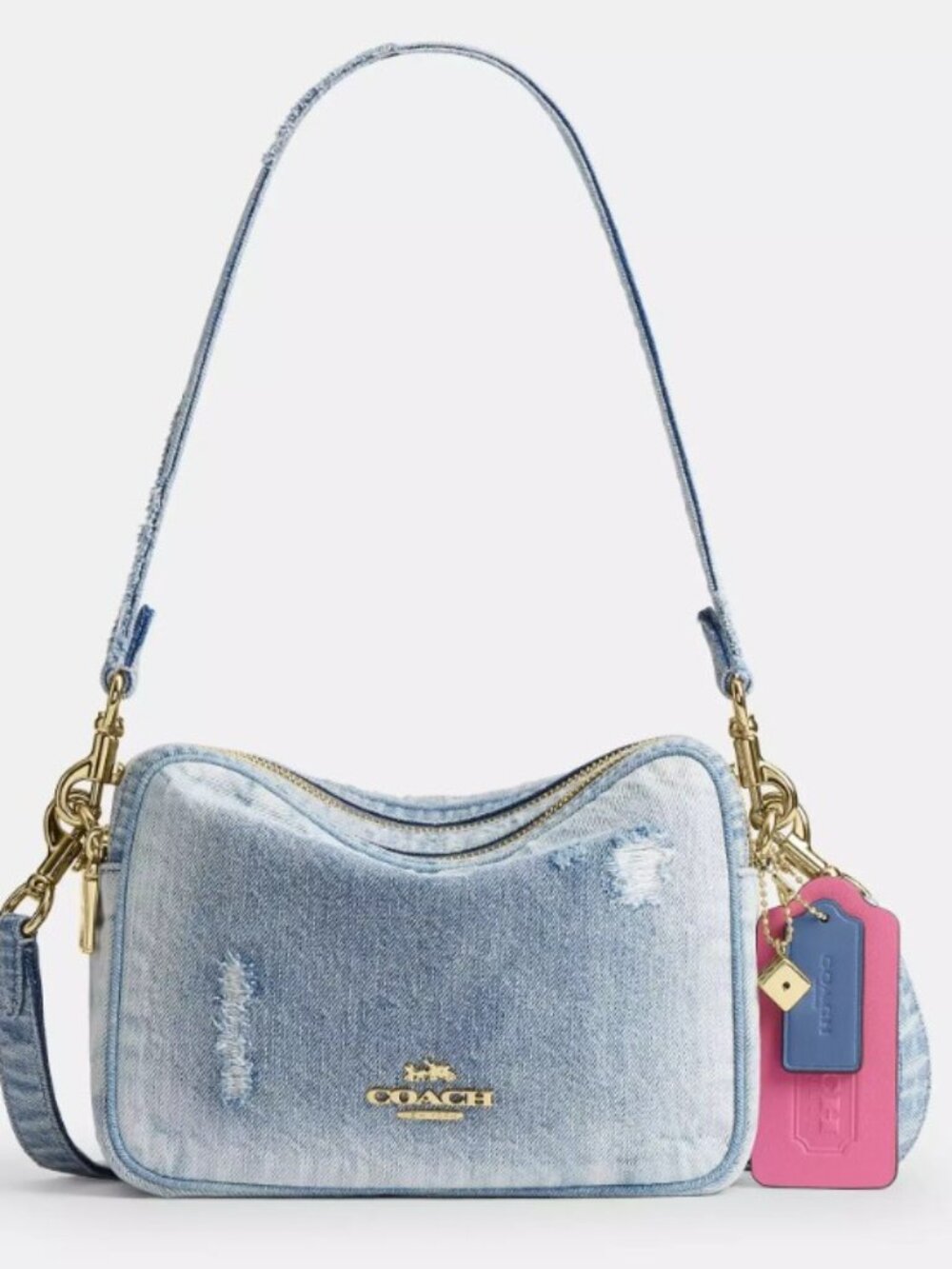Coach Charms Each Sold Separately! XL Hangtag Bear STAR Key (Bag Not Included) - Picture 15 of 16